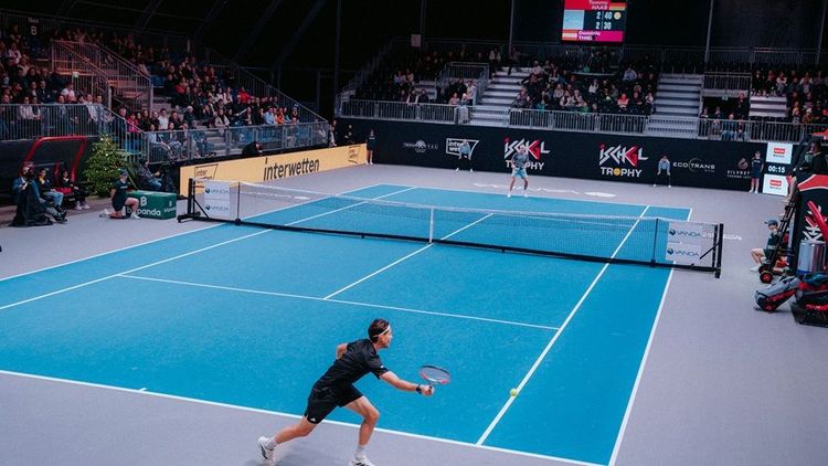 Hochklassiges Tennis beim 6:3 im Finale gegen Dominic Thiem