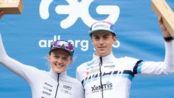 Andrin Züger und Amalie Cooper triumphieren beim Arlberg Giro